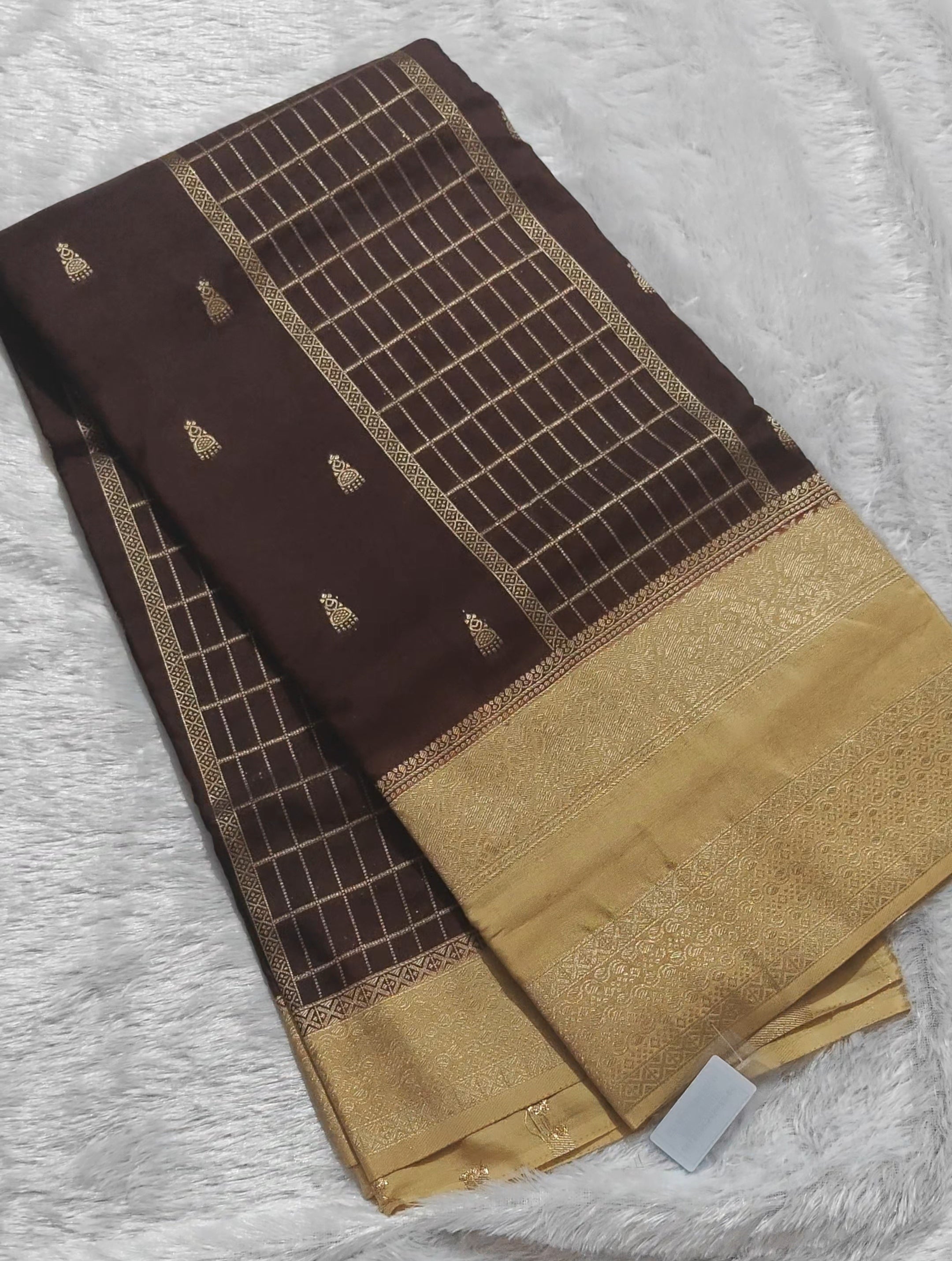 SV28 Mysore Crepe Silk Sarees