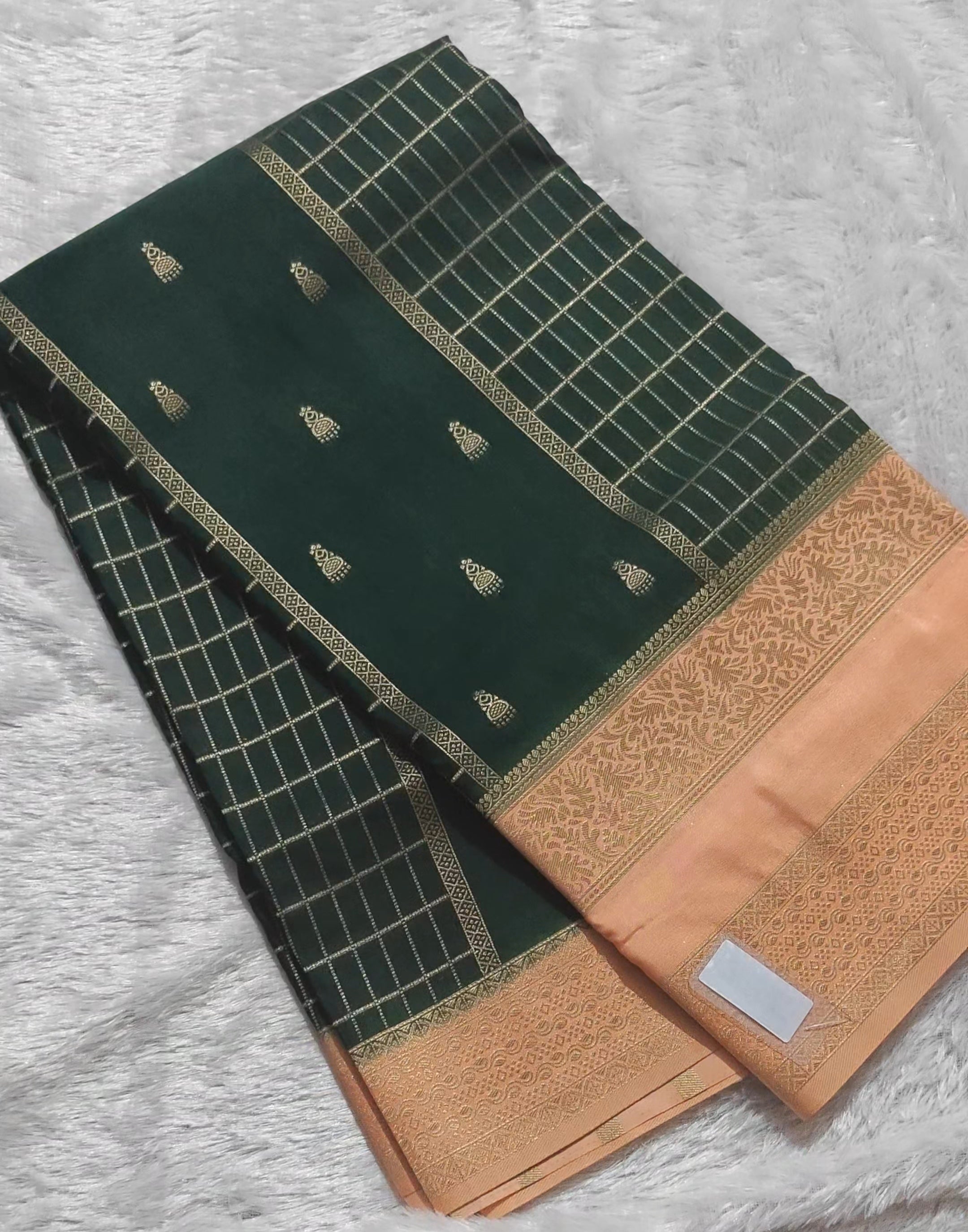 SV28 Mysore Crepe Silk Sarees