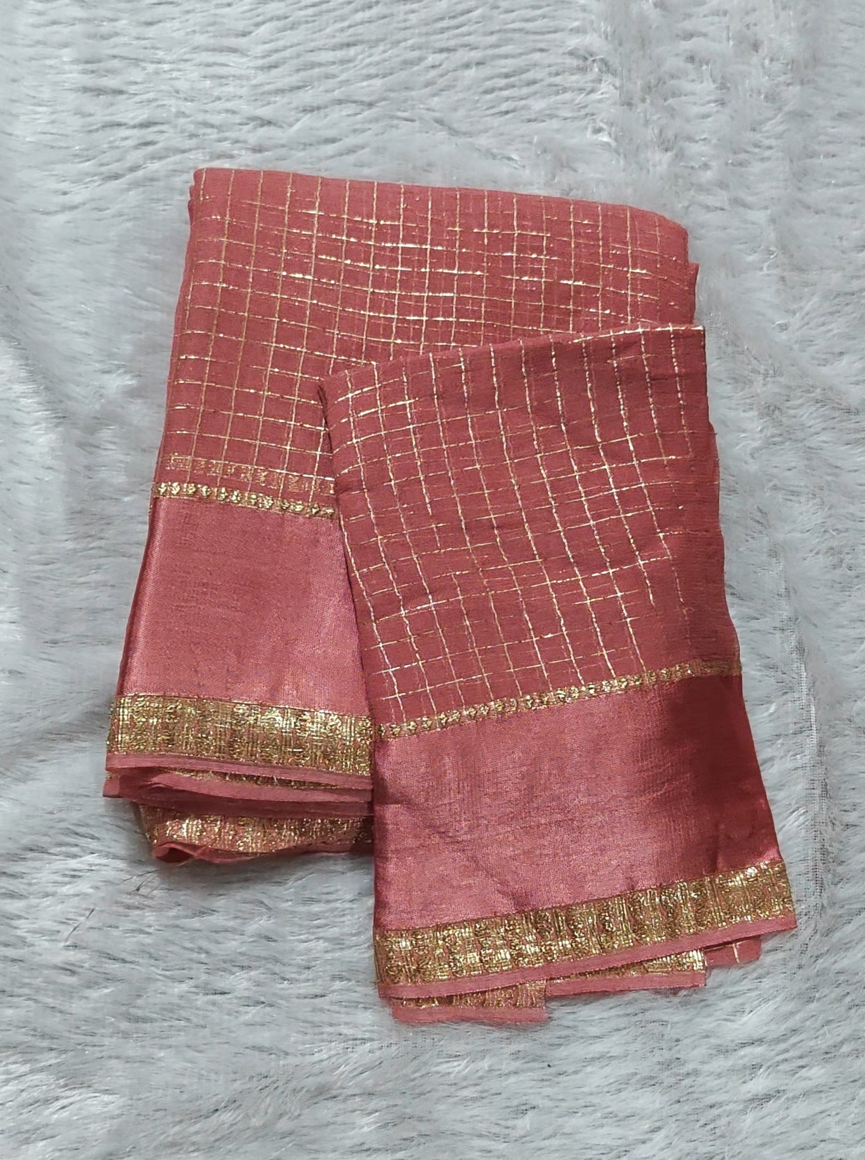 SV25   Viscose Georgette sarees with Gap border